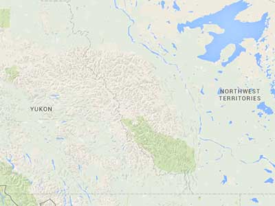 Topographic map